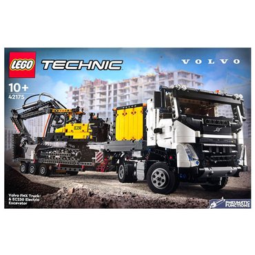 레고 테크닉 42175 Volvo FMX 트럭 및 EC230 전기 굴착기