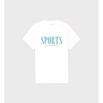 스포티앤리치 공식온라인 Sports T Shirt 스포츠 로고 반팔 티셔츠 SRB1TS307WH