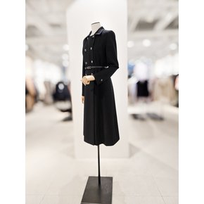 [파주점] [더아이잗컬렉션]울 블렌드 더블 칼라넥 롱 원피스 CRBA0OP771