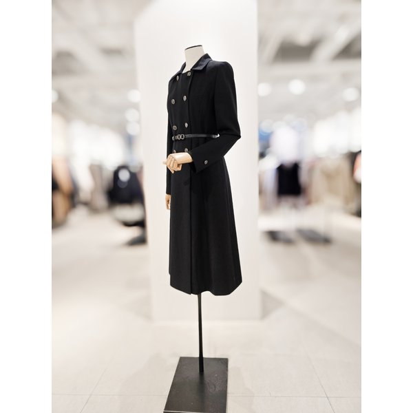 [파주점] [더아이잗컬렉션]울 블렌드 더블 칼라넥 롱 원피스 CRBA0OP771