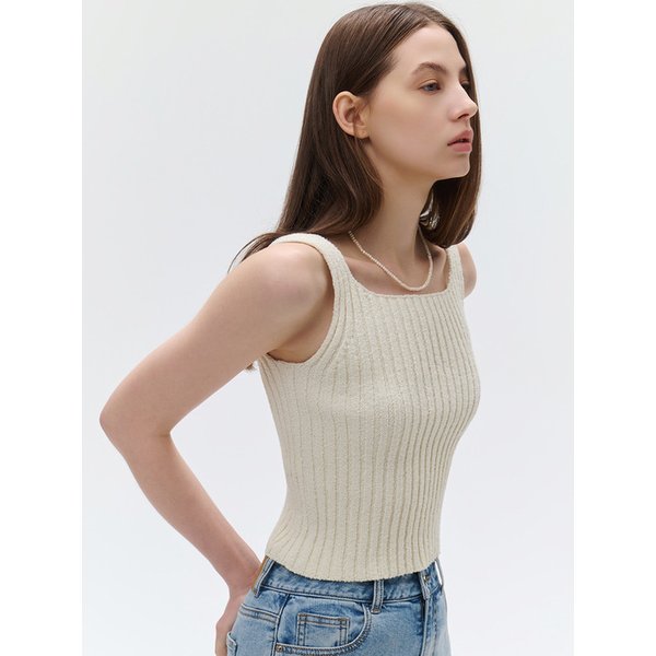 Capri Boucle Knit Top_ 3color