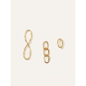 925 Handmade Chain Earrings