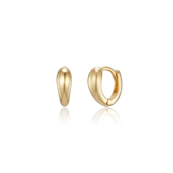 실버 925 스웰 원터치 귀걸이 LSE104