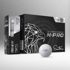 N PRO 3피스 화이트 12구 26GP-8