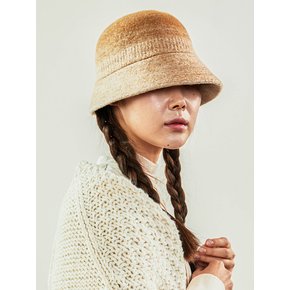 Wool Bland Gradation Bucket Hat