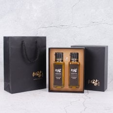 저온압착 참+들 혼합 선물세트 (100ml x 2병)