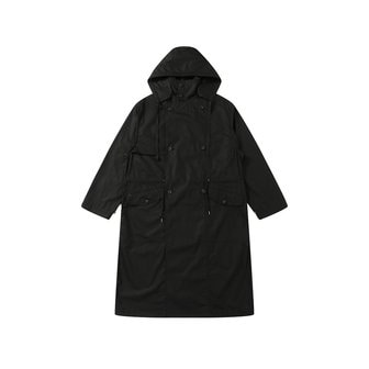 Solew 리버티 롱 트렌치 코트_블랙