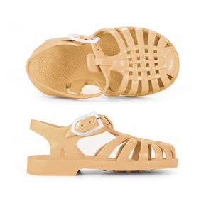 [스크래치 B] 메듀즈 SUN 201 BEIGE (27) 라이트 베이지 아동 키즈 젤리슈즈 샌들