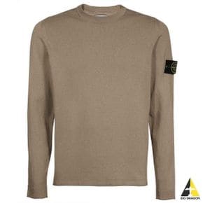 스톤아일랜드 532B9 Raw Hand Cotton Crewneck Knit (1015532B9 V0092) (배지 크루