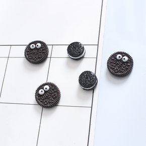 쿠키 5P set 냉장고자석 마그넷 작지만 강력한 귀여운 메모홀더 자석