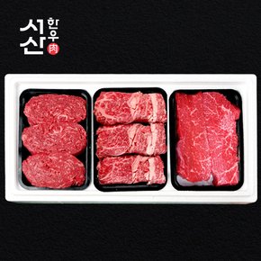 서산한우 3호B세트(양지500g+불고기500g+등심500g)