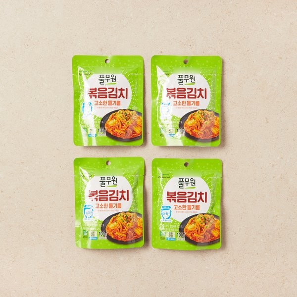 들기름볶음김치기획 100g*4
