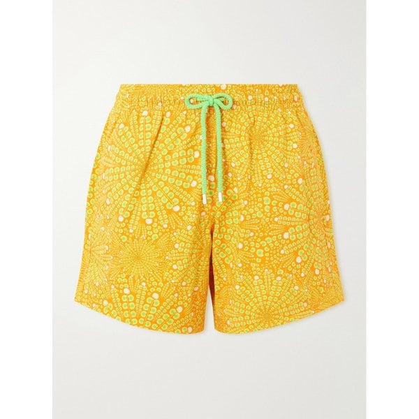 빌보콰 문라이즈 스트레이트 레그 미드 렝스 프린트 스윔 쇼츠 46376663163072955