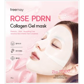 콜라겐 로즈 PDRN 하이드로겔 마스크 35g 3매입