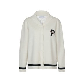 WINDPROOF SAILOR BOMBER CARDIGAN_Ivory