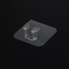 부착식 투명 코드걸이 코드거치대 고리 후크