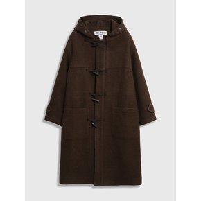 Alpaca Duffle Coat (Brown)