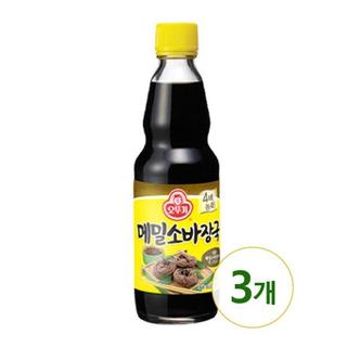  오뚜기 메밀 소바 장국 360ml x 3개 / 메밀국수장국