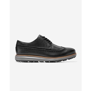 [ØRIGINALGRAND WING OX Golf] 블랙 남성 골프화 [Width CHSO3E303BK