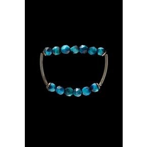 Blue Tigereyes Bridge Bracelet 8mm [맞춤제작custom-made]