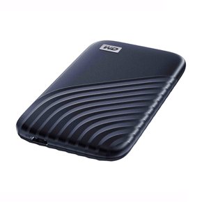 WD My Passport 외장SSD Blue 2TB 대용량 고성능 휴대용 외장하드