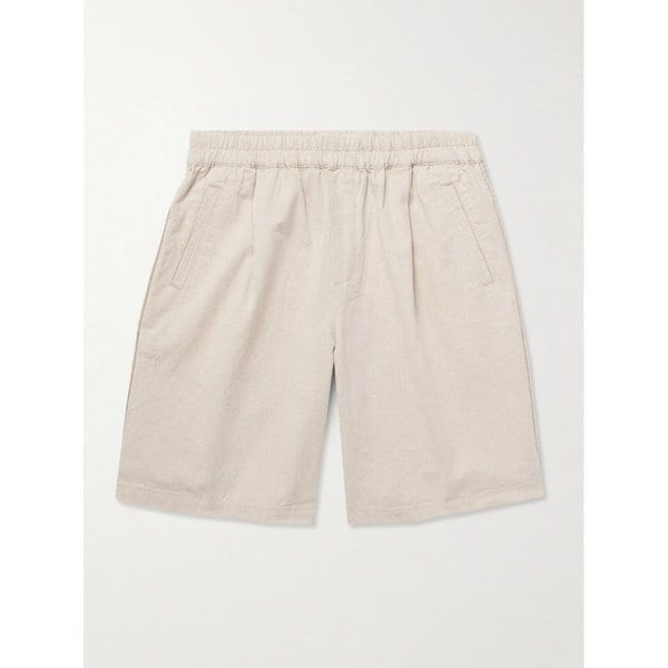 어셈블리 리넨 코튼 블렌드 쇼츠 46376663163007629