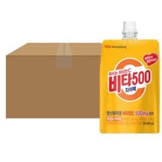  얼려먹는 비타500 250ml x 30개 치어팩 파우치음료 휴대용파우치