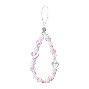 PINK LOVE PHONE STRAP