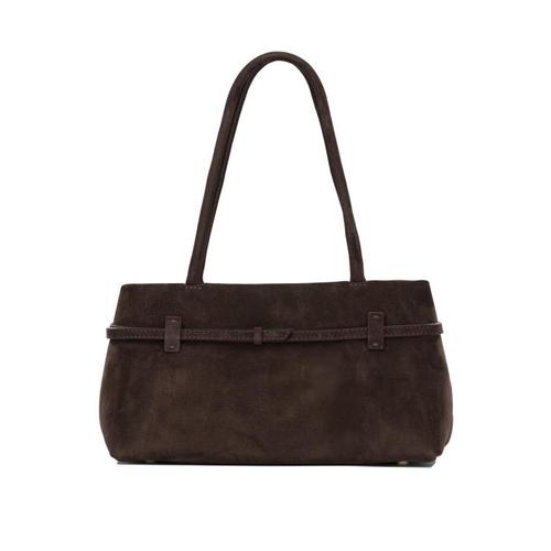 마누아뜰리에 숄더백 2025262EAST WEST LE CAMBONDEEP BROWN