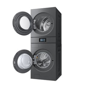 비스포크 AI 원바디 25/20kg 177.8mm LCD WH90F2520AAHS 다크스틸