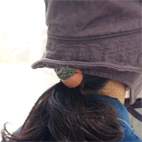 핸드메이드니트 따스한 사과 머리방울끈n917_P066138217