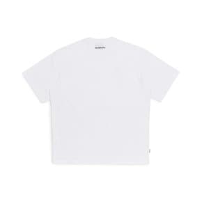 엔젤 그래픽 반팔 티셔츠 - WHITE / Z262UST080