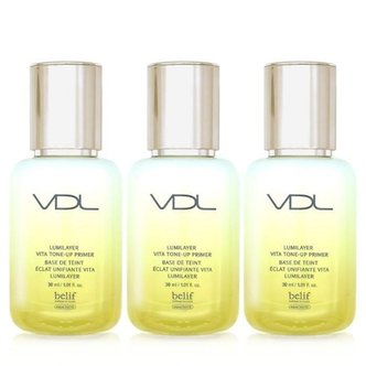  VDL 루미레이어 비타톤업 프라이머 30ml 3개