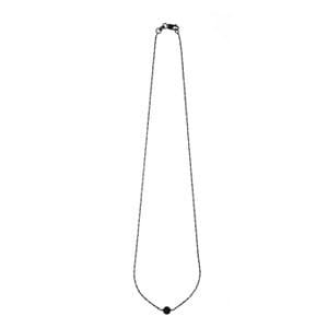 페르테 오니체 블랙 네크리스, Onice Black Necklace, 14k black gold