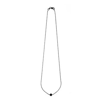 페르테 오니체 블랙 네크리스, Onice Black Necklace, 14k black gold