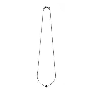 페르테 오니체 블랙 네크리스, Onice Black Necklace, 14k black gold