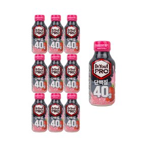 오리온 닥터유 프로 단백질 드링크 40g 딸기 350ml x 10개