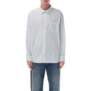 26SS 반스 긴팔 셔츠 VN000T76WHI WHITE WHITE BLUE