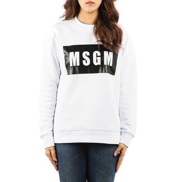 MSGM [엠에스지엠] 여성 맨투맨 (3041MDM96 217299 01)
