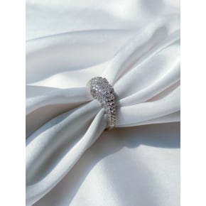 [Silver925] Shiny Volume Heart Ring_CR0493