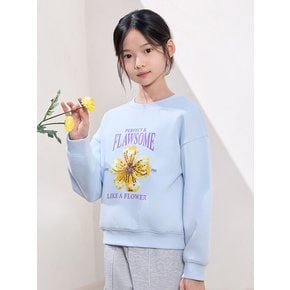 26SS 여아) 더블니트 그래픽 스웨트셔츠 MKG1TR2001