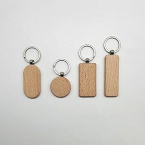 우드 키링 나무열쇠고리 재료 부자재 DIY 만들기 각인