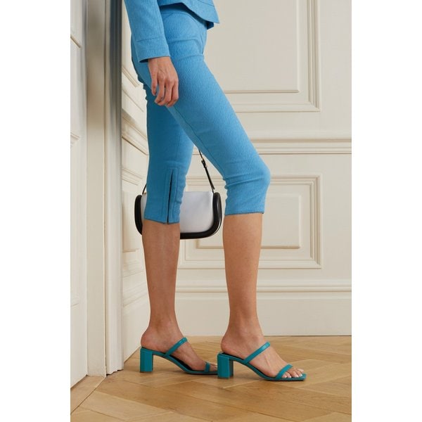 바이파 타냐 글로스드 가죽 뮬 43769801095516845