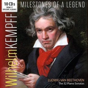 [CD]빌헬름 캠프 - 베토벤 : 피아노 소나타 전집 [10Cd] / Wilhelm Kempff - Beethoven: The 32 Piano Sonatas [10Cd]