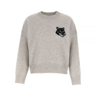 메종키츠네 메종키츠네 FOXHEAD INTARSIA COMFORT JUMPER (LW00815KT1063-H120) (폭스헤드