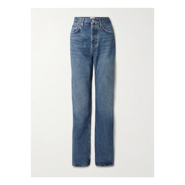 켈리 하이라이즈 스트레이트 진 다크 데님 1647597342895483