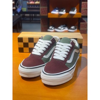 반스 [여주점] (남여공용) 스니커즈 프리미엄 올드스쿨Lx (그린) (VN000D56BGS)