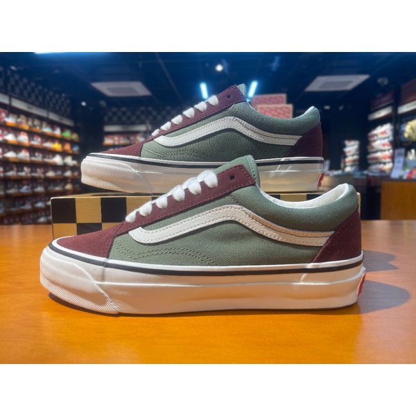 [여주점] (남여공용) 스니커즈 프리미엄 올드스쿨Lx (그린) (VN000D56BGS)