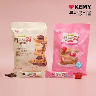  크리스피롤곡물그대로21 크리스피롤 딸기/초코 150g