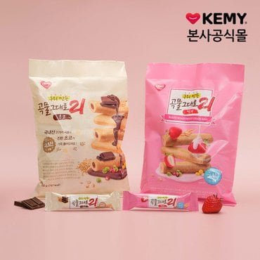  크리스피롤곡물그대로21 크리스피롤 딸기/초코 150g